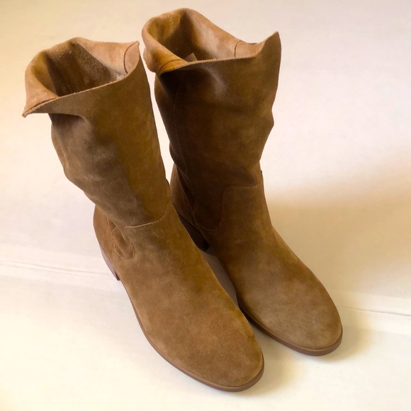 SOLE SOCIETY SUEDE LEATHER BOOTS/NWOT - Picture 3 of 17
